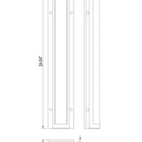 Hy50 25" Integrated LED Outdoor Wall Sconce