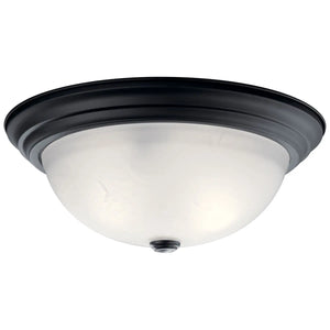Flush Mount 2Lt 5.25" H x 13.25" DIA