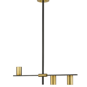 Calumet 3 Light Linear Chandelier 3 x 35W - GU10