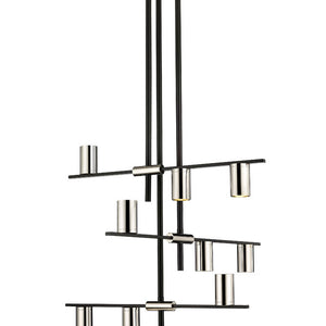 Calumet 9 Light Chandelier  9 x 35W - GU10