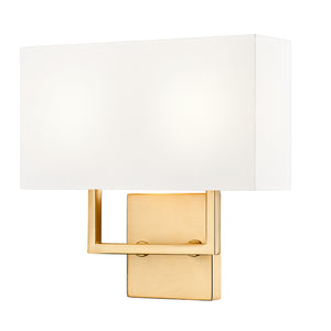Saxon 2 Light Wall Sconce 2 x 60W - Candelabra