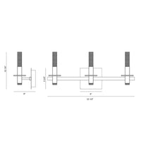 Torna 3-Light 24" Integrated LED Vanity