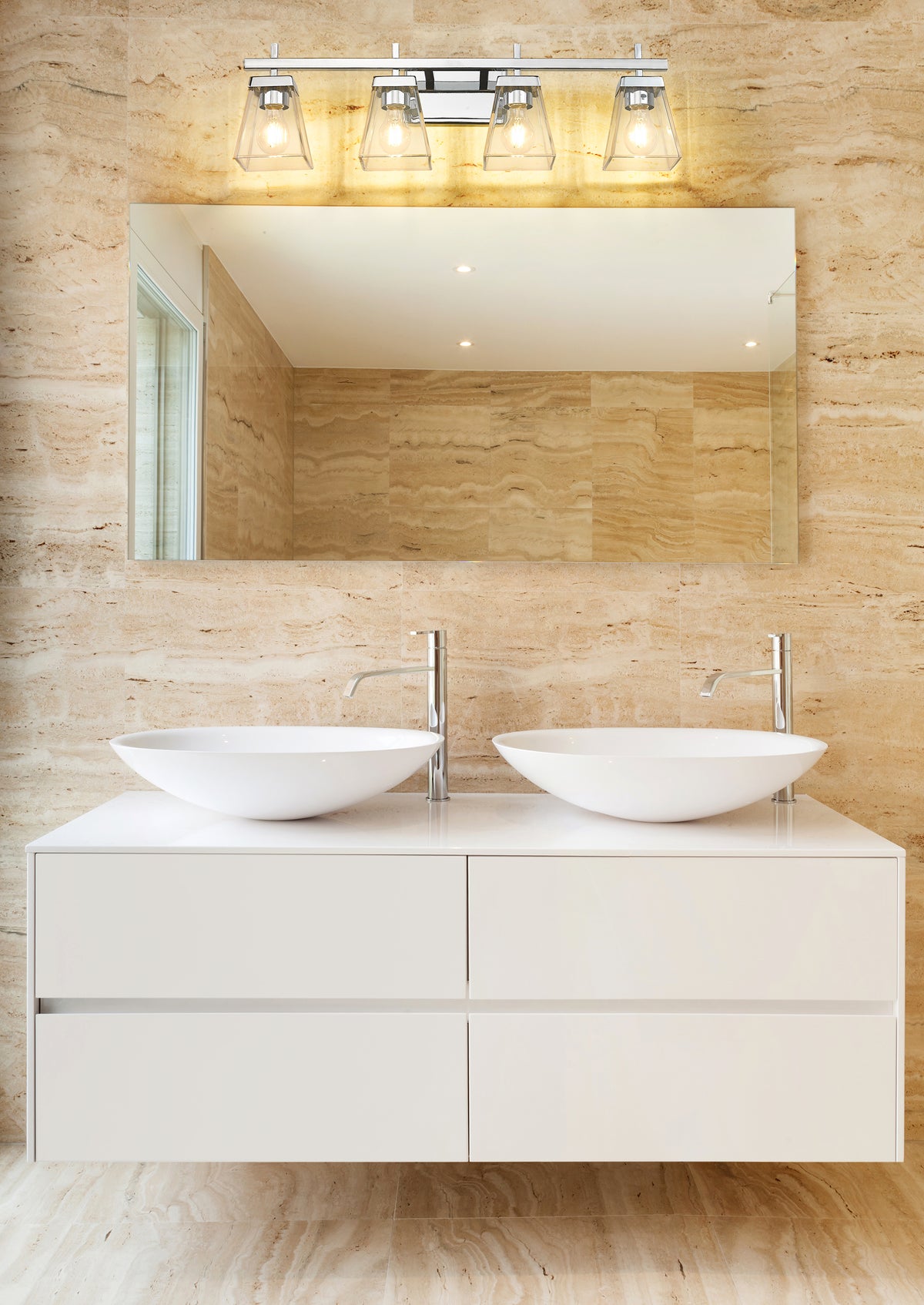 Lauren 4 Light Vanity 4 x 100W - Medium