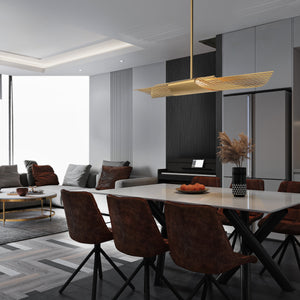Umura 2-Light 49" Integrated LED Linear Chandelier