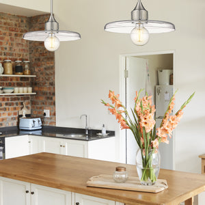 Paloma 1 Light Pendant 1 x 100W - Medium