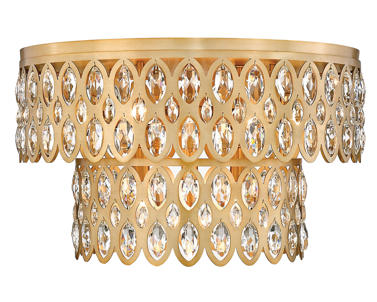 Dealey 9 Light Flush Mount 9 x 60W - Candelabra