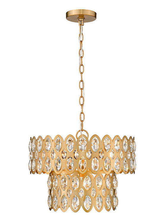Dealey 5 Light Pendant. 5 x 60W - Candelabra