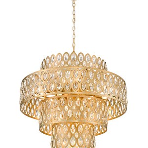 Dealey 13 Light Chandelier 25 x 40W - Candelabra