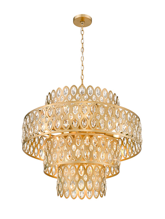 Dealey 13 Light Chandelier 25 x 40W - Candelabra