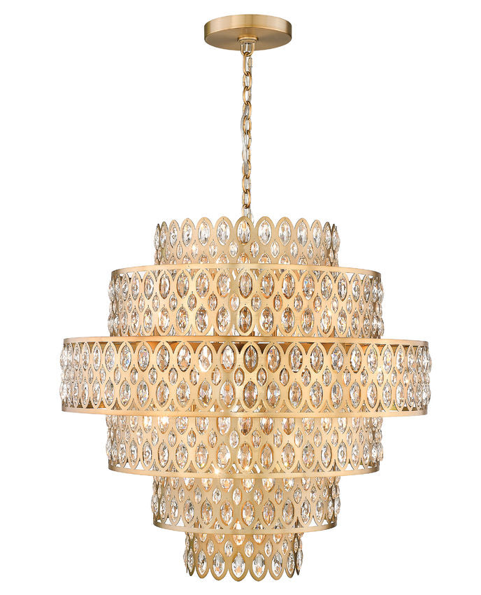 Dealey 17 Light Chandelier 17 x 60W - Candelabra