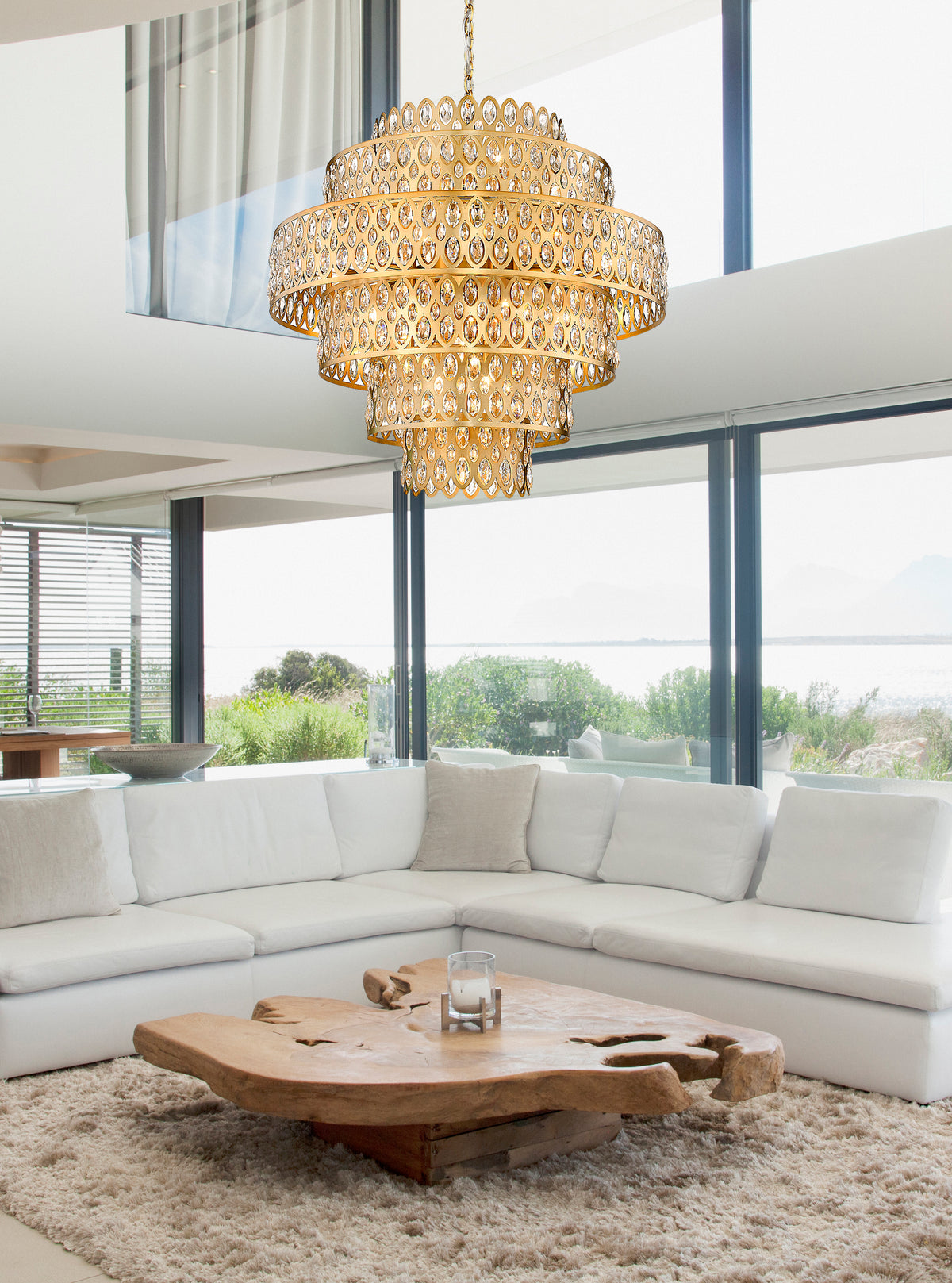 Dealey 17 Light Chandelier 17 x 60W - Candelabra