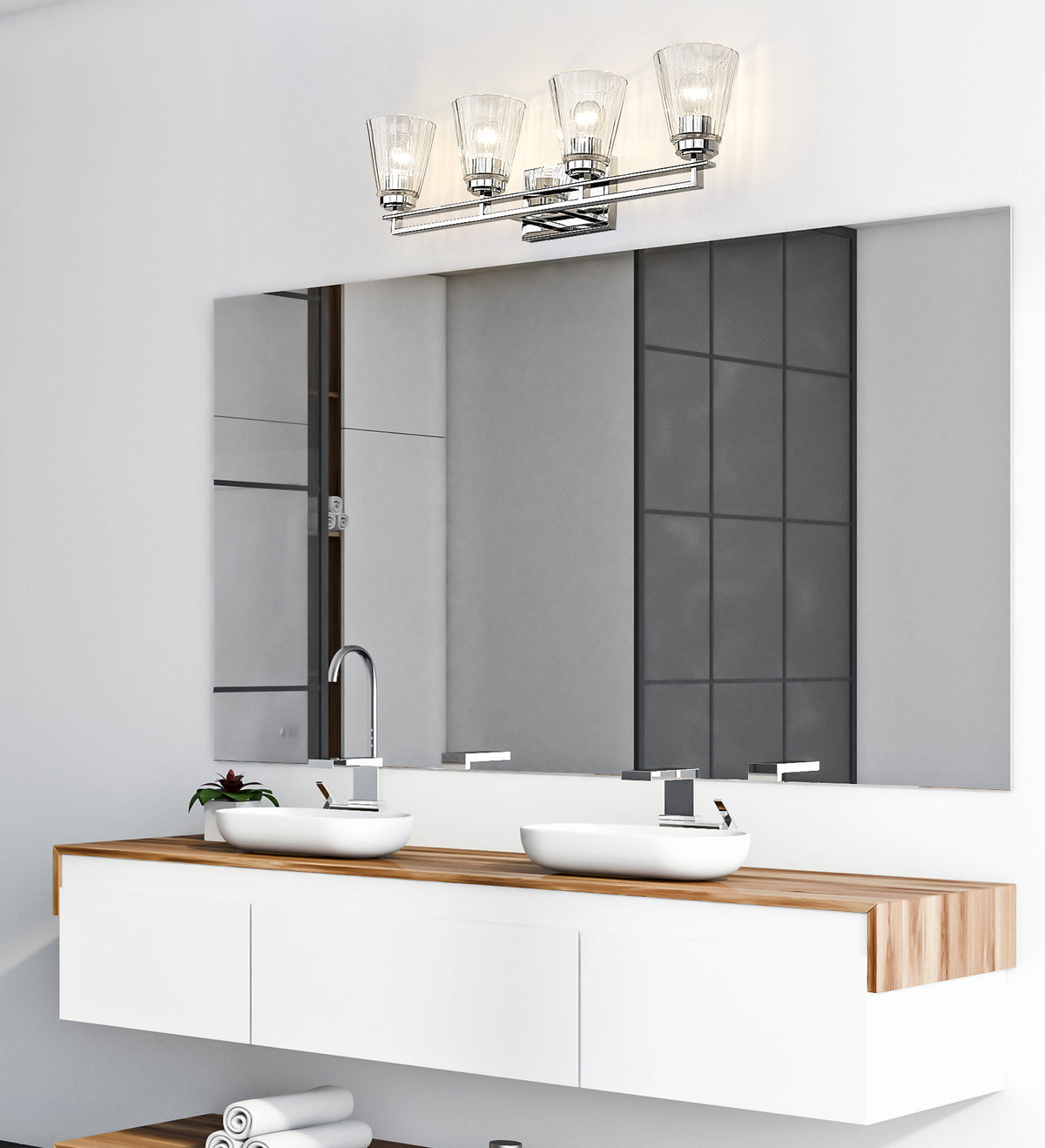 Lyna 4 Light Vanity 4 x 100W - Medium