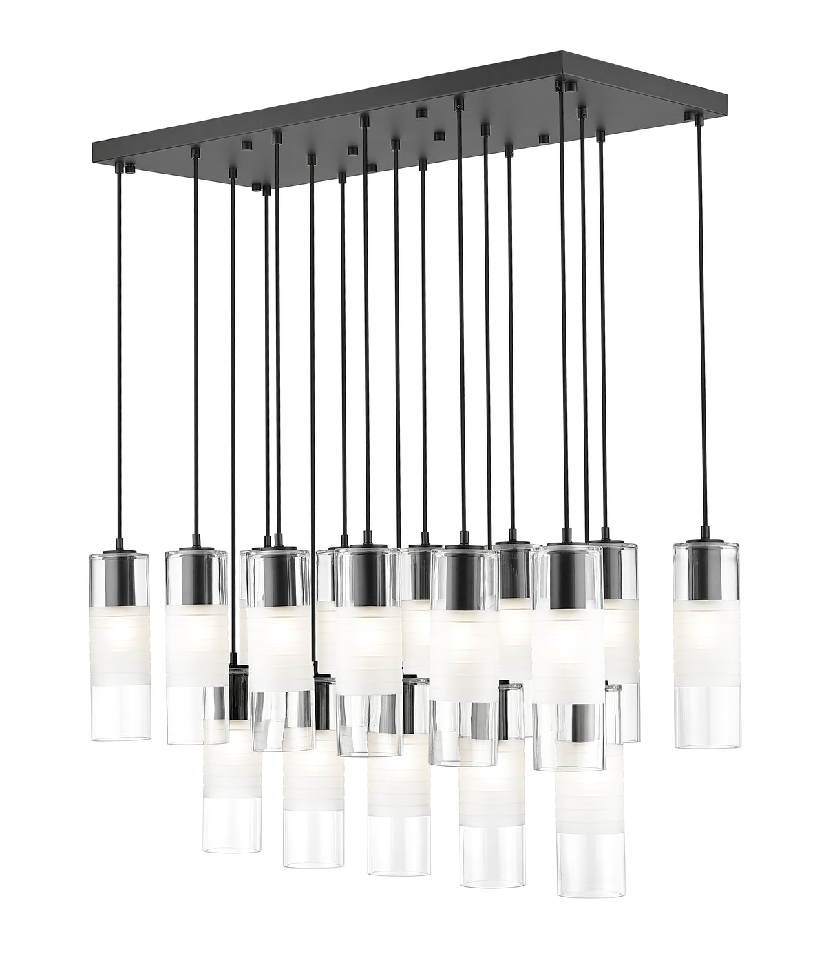 Alton 17 Light Linear Chandelier 17 x 60W - Medium