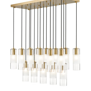 Alton 17 Light Linear Chandelier 17 x 60W - Medium