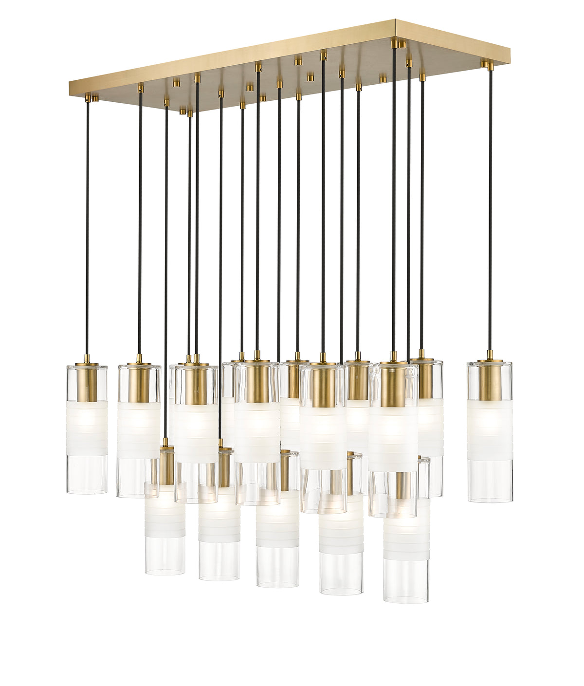 Alton 17 Light Linear Chandelier 17 x 60W - Medium
