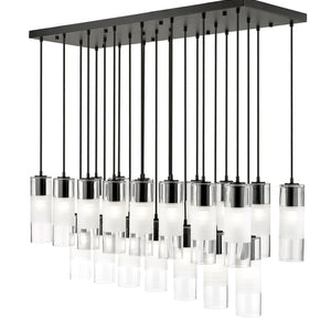 Alton 23 Light Linear Chandelier 23 x 60W - Medium