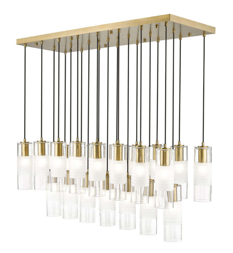 Alton 23 Light Linear Chandelier 23 x 60W - Medium
