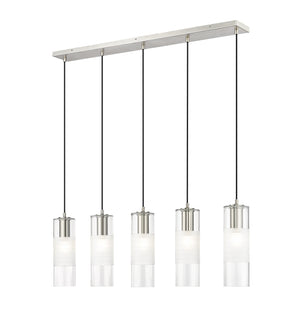 Alton 5 Light Linear Chandelier 5 x 60W - Medium