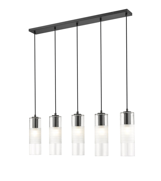 Alton 5 Light Linear Chandelier 5 x 60W - Medium
