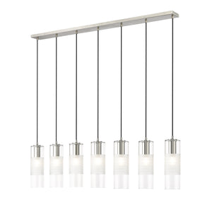 Alton 7 Light Linear Chandelier 7 x 60W - Medium
