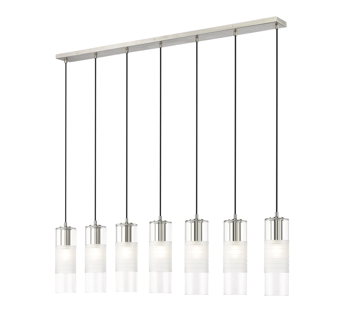 Alton 7 Light Linear Chandelier 7 x 60W - Medium