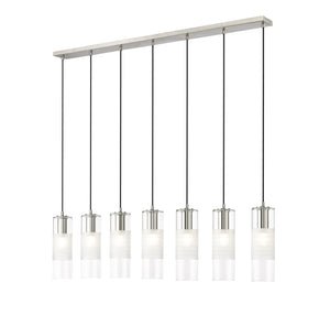 Alton 7 Light Linear Chandelier 7 x 60W - Medium