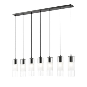 Alton 7 Light Linear Chandelier 7 x 60W - Medium