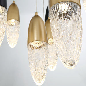 Ecrou 12-Light 30" Multi Drop Chandelier