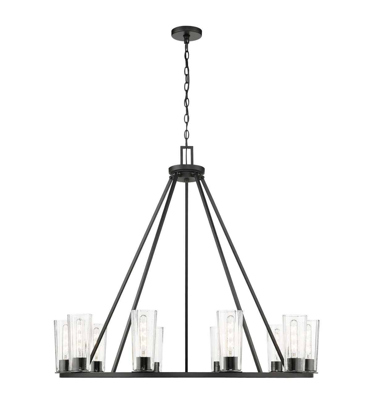 Titus 10 Light Chandelier 10 x 60W - Medium