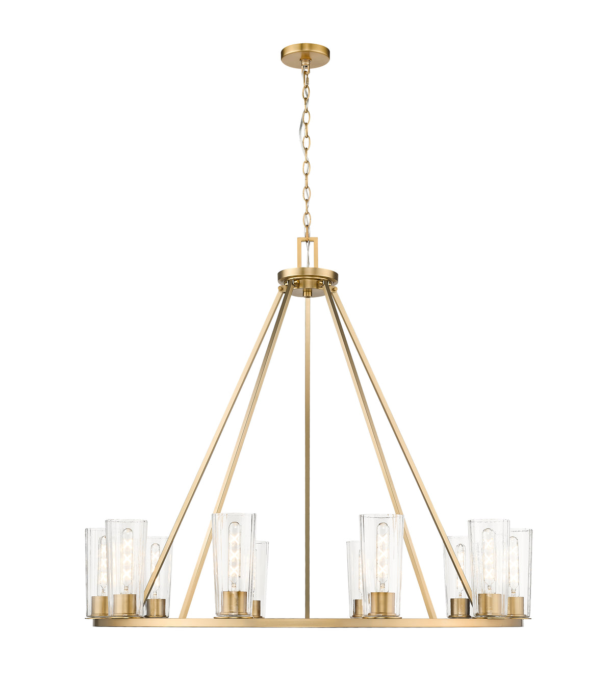 Titus 10 Light Chandelier 10 x 60W - Medium