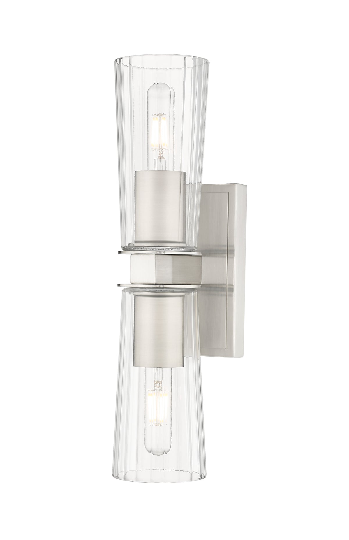 Titus 2 Light Wall Sconce 2 x 60W - Medium