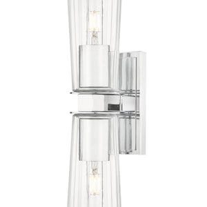 Titus 2 Light Wall Sconce 2 x 60W - Medium