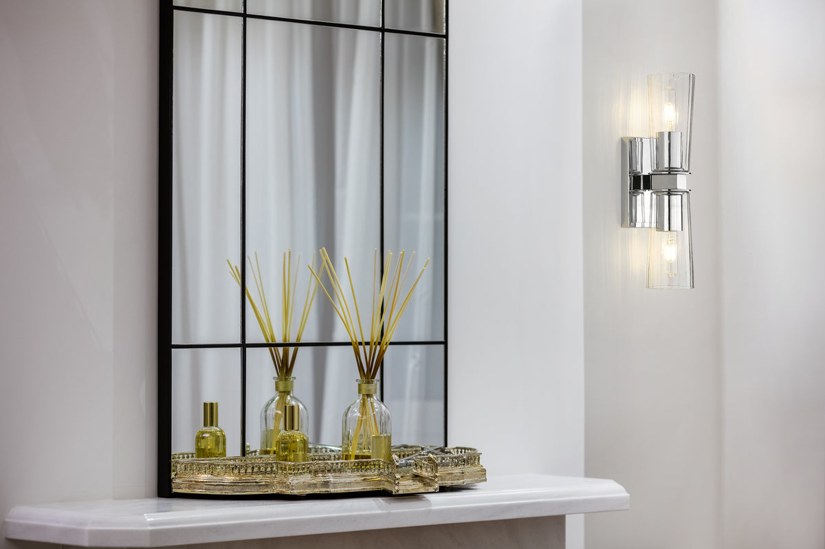 Titus 2 Light Wall Sconce 2 x 60W - Medium