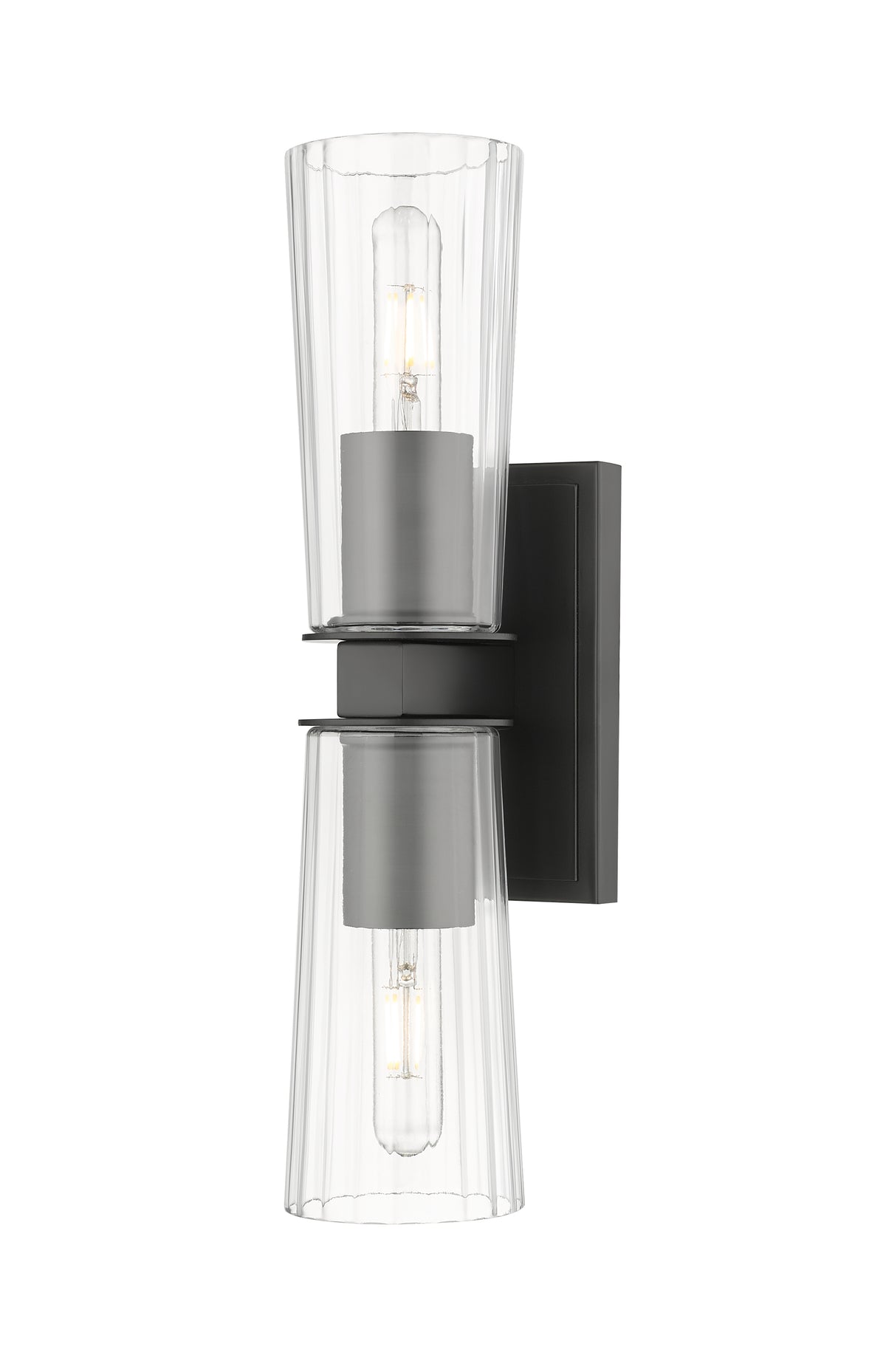 Titus 2 Light Wall Sconce 2 x 60W - Medium