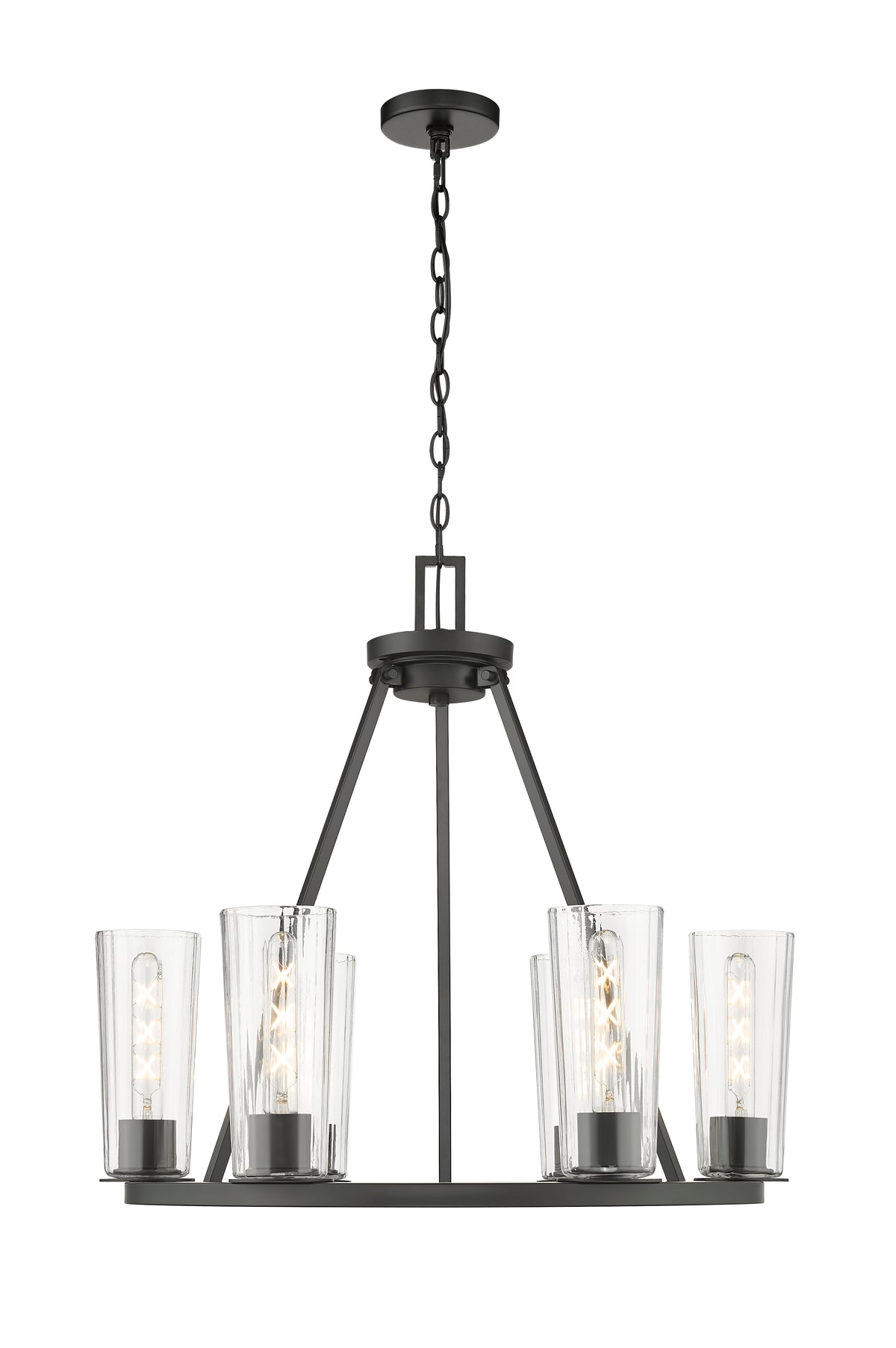 Titus 6 Light Chandelier 6 x 60W - Medium