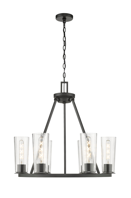 Titus 6 Light Chandelier 6 x 60W - Medium