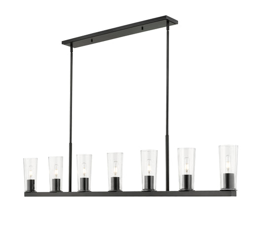 Titus 7 Light Linear Chandelier 7 x 60W - Medium
