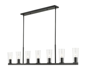 Titus 7 Light Linear Chandelier 7 x 60W - Medium