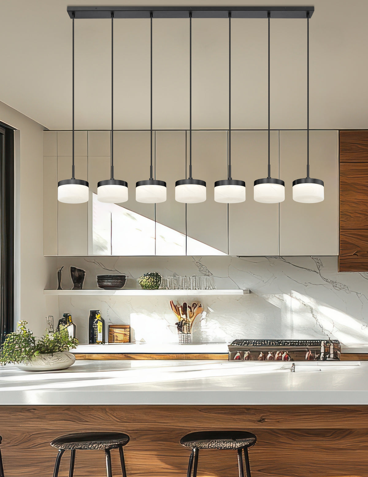 Renaud 7 Light Linear Chandelier