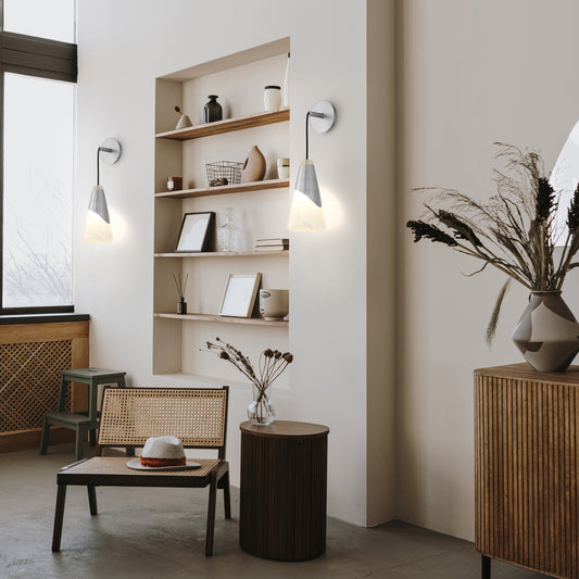 Aimie 1 Light Wall Sconce 1 x 60W - Candelabra