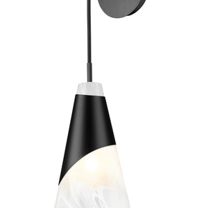 Aimie 1 Light Wall Sconce 1 x 60W - Candelabra