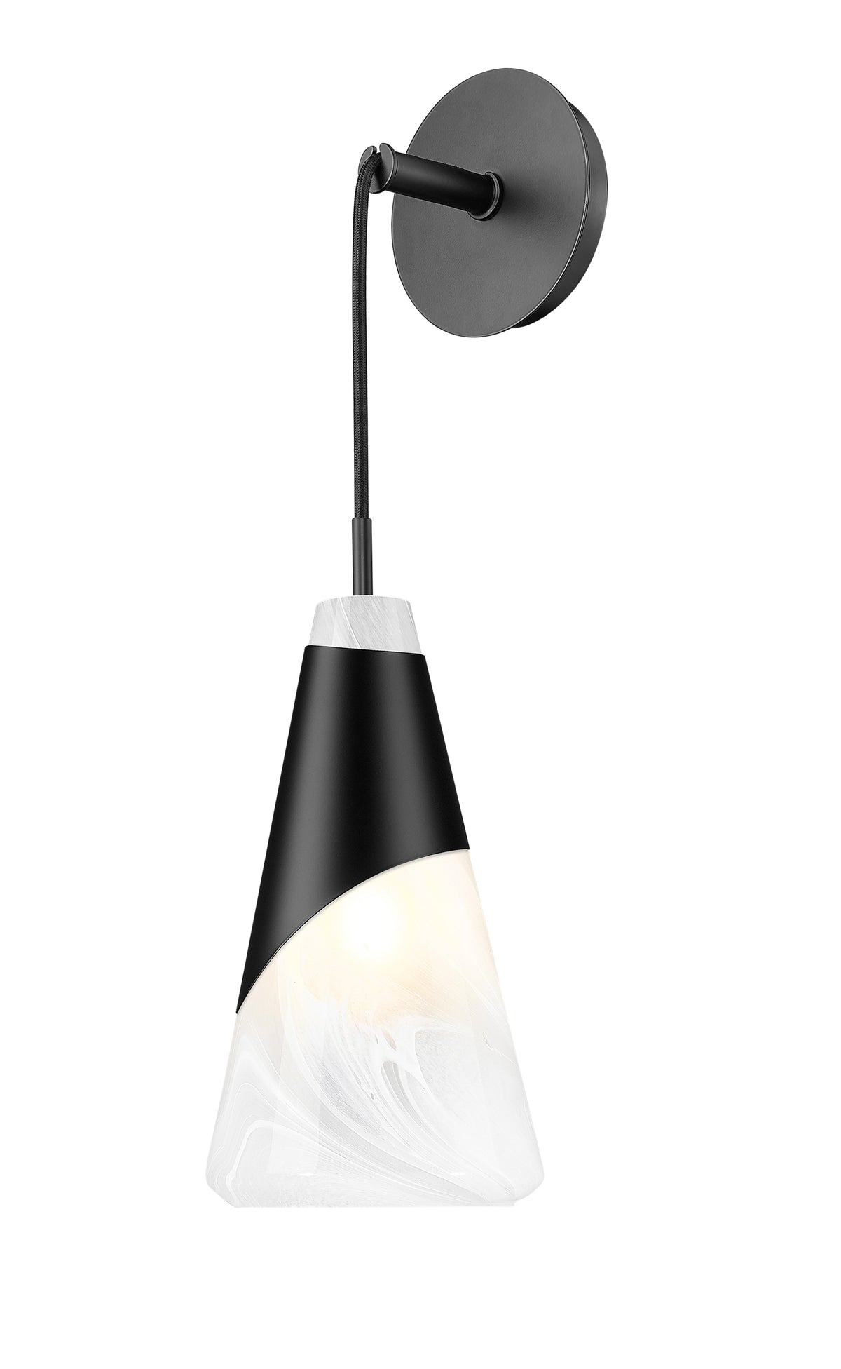 Aimie 1 Light Wall Sconce 1 x 60W - Candelabra