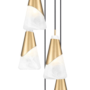 Aimie 5 Light Chandelier 5 x 60W - Candelabra