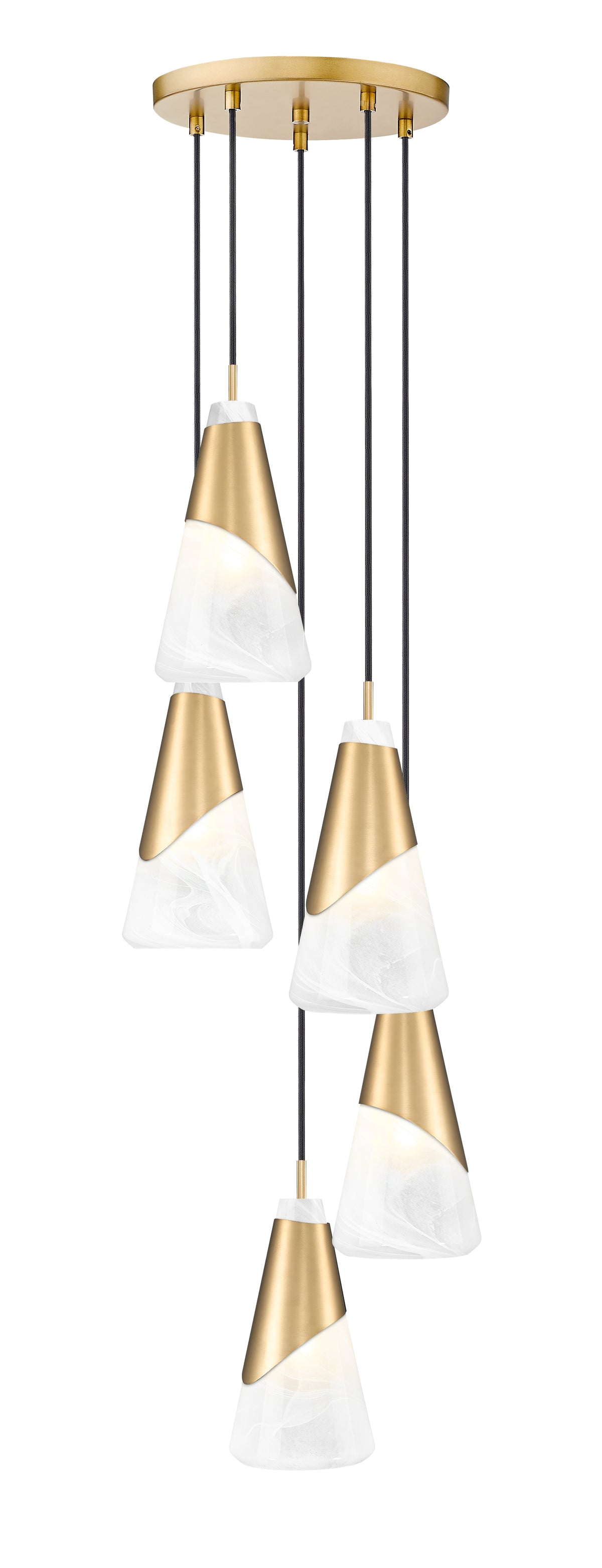 Aimie 5 Light Chandelier 5 x 60W - Candelabra