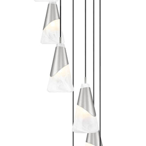 Aimie 7 Light Chandelier 7 x 60W - Candelabra