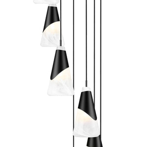 Aimie 7 Light Chandelier 7 x 60W - Candelabra