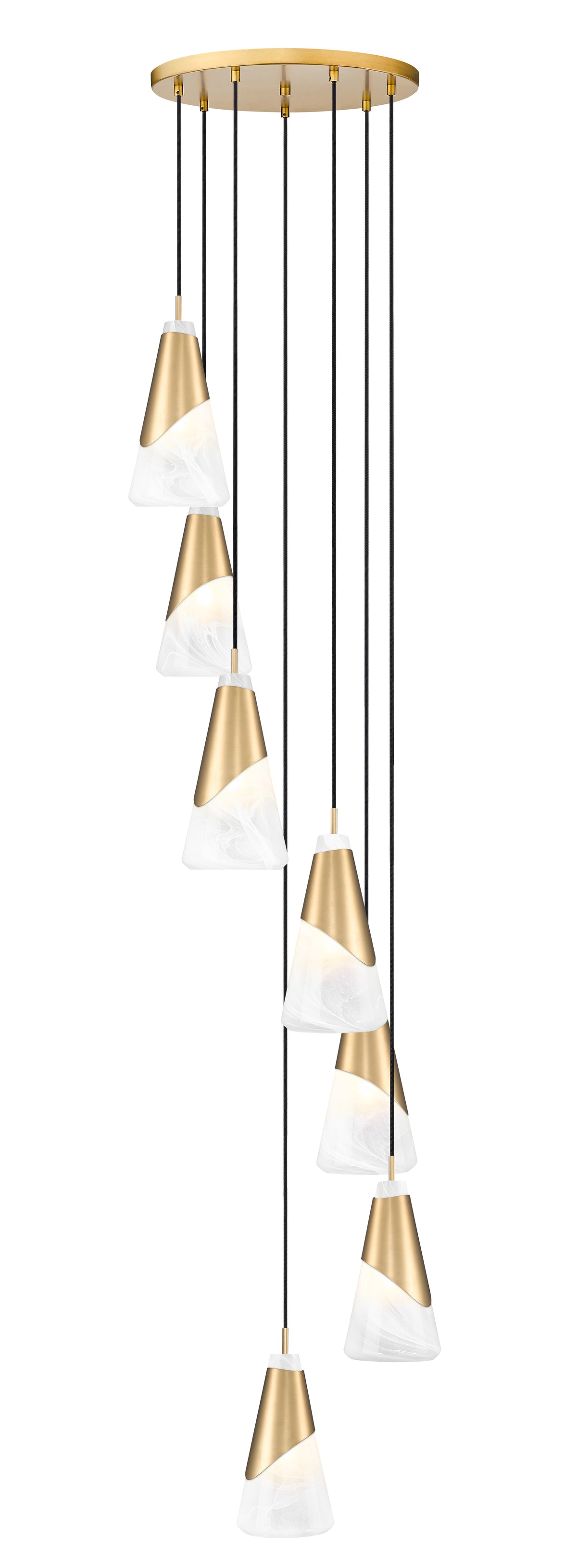 Aimie 7 Light Chandelier 7 x 60W - Candelabra