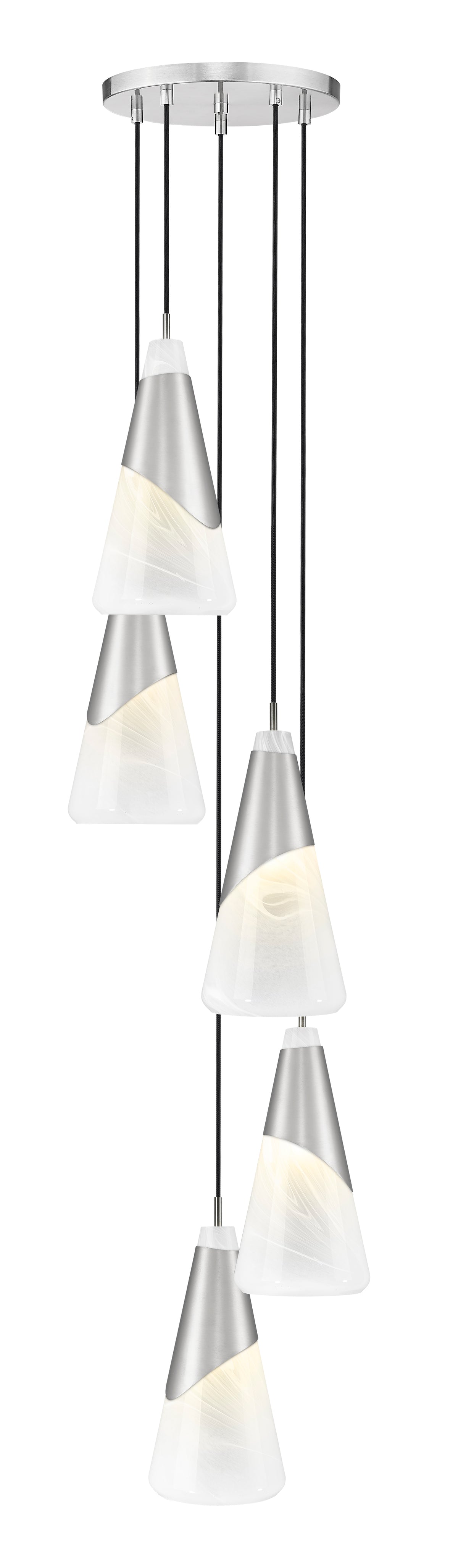 Aimie 5 Light Chandelier 5 x 60W - Candelabra