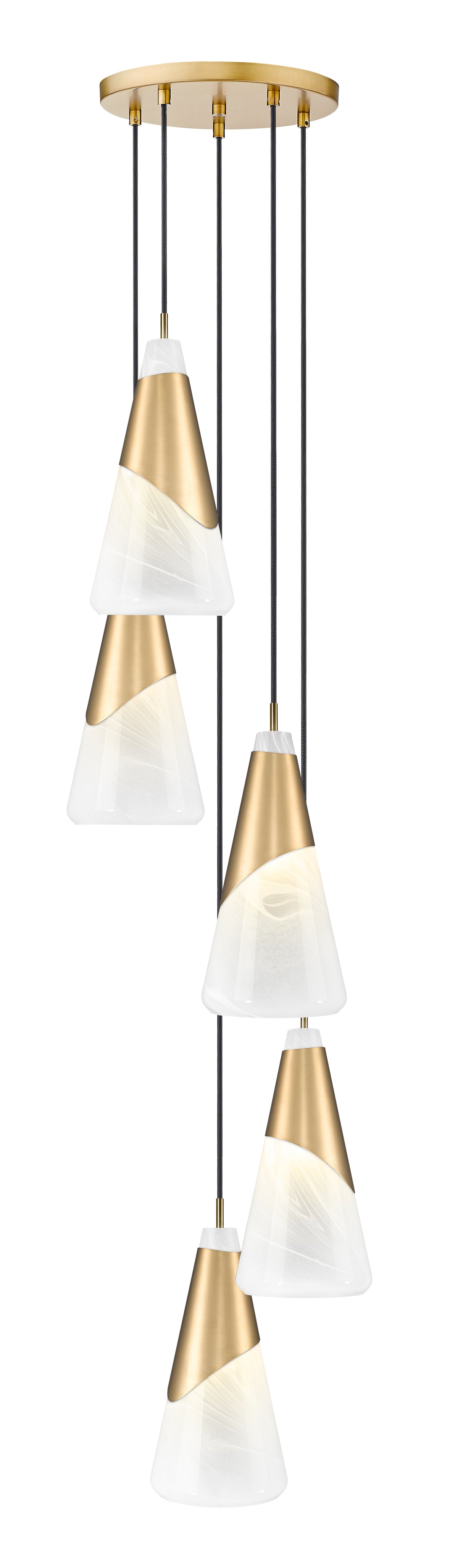 Aimie 5 Light Chandelier 5 x 60W - Candelabra