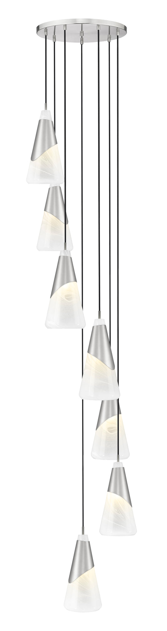 Aimie 7 Light Chandelier 7 x 60W - Candelabra